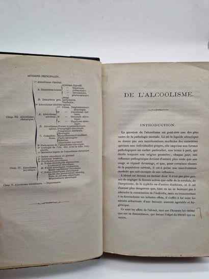 LENTZ, François. De l'Alcoolisme et de ses...