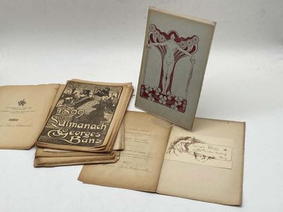 STRAUS, Emile. Almanach Georges Bans.
Edité...