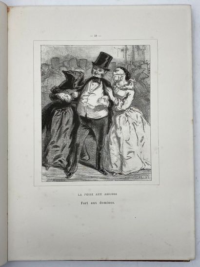 GAVARNI, Paul. Masques et Visages.
Published...