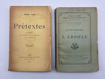 EAS at Charles Guérin

GIDE, André. Prétextes...