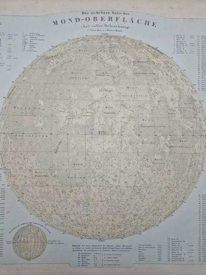 STIELER, Adolf. Hand-Atlas über Alle Thelle...