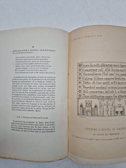 [PROVENCE]. Notice sur les Cryptes de l'Abbaye...