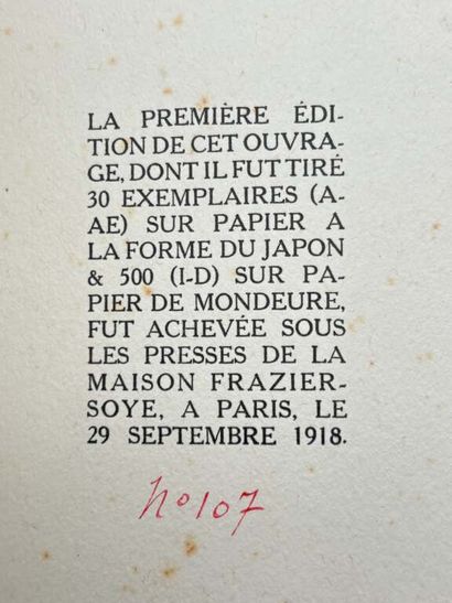 GIRAUDOUX, Jean. Berlin.
Paris, Émile-Paul...