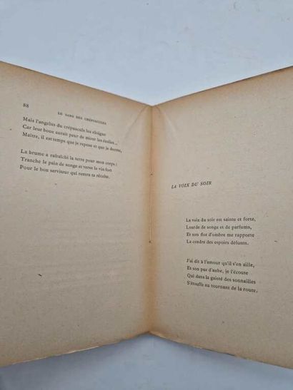 GUERIN, Charles. Le Sang des Crépuscules....