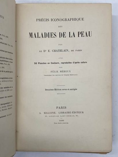 CHATELAIN, Elie. Précis iconographique des...