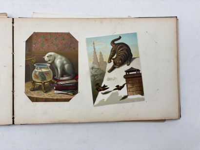 FRENCH ECOLE (19th century). A notebook of...