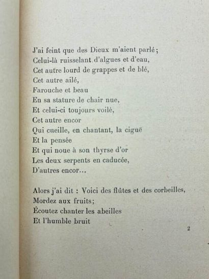 RÉGNIER, Henri de. Les Médailles d'argile...