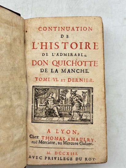CERVANTÈS, Miguel de. History of the admirable...