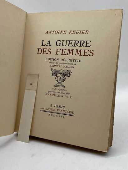 REDIER, Antoine et NAUDIN, Bernard. La Guerre...