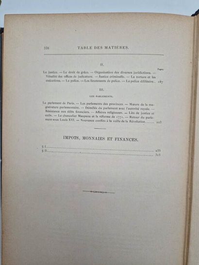[PARIS - RELIURE AUX ARMES]. L'Ancienne France....