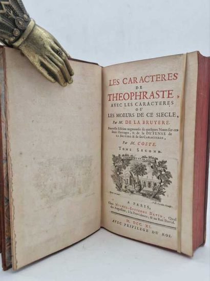 LA BRUYERE, Jean de. Les Caractères de Théophraste,...