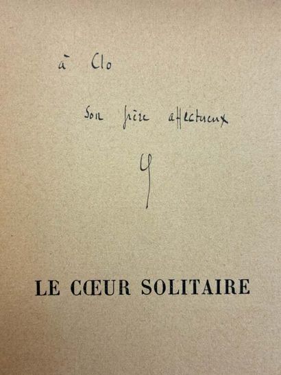 GUÉRIN, Charles. Réunion de trois volumes...