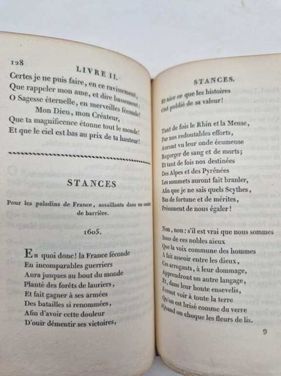 MALHERBE. Poésies de Malherbe.
Paris, Librairie...