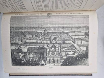 MALTE-BRUN, Victor Adolphe. La France Illustrée....