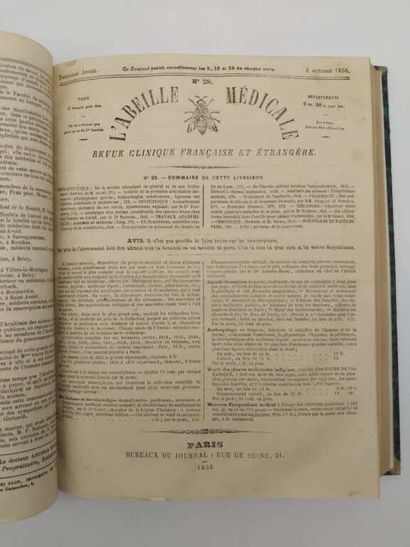 [MEDECINE - REVUE]. L' Abeille médicale....