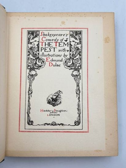 DULAC, Edmond and SHAKESPEARE, William. The...