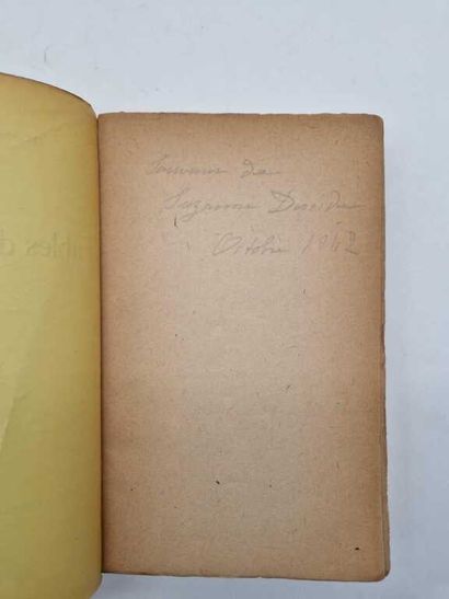 DUHAMEL, Georges. Fables de mon Jardin.
Paris,...