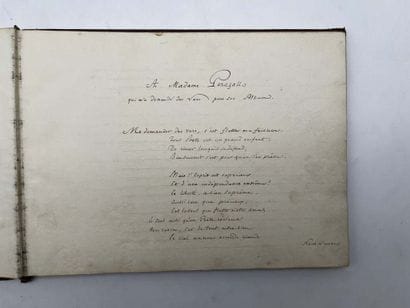 FRENCH ECOLE (19th century). Booklet of 42...