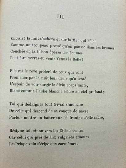 RÉGNIER, Henri de. Épisodes, Sites et Sonnets.

Edité...