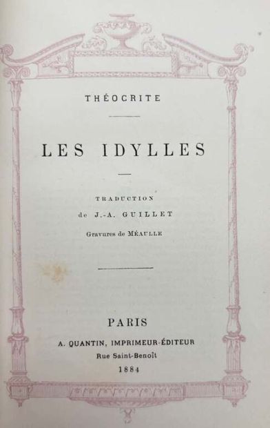 PETITS CHEFS-D'OEUVRES ANTIQUES, collection....