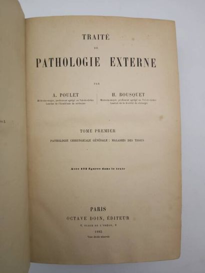 POULET, Alfred et BOUSQUET, Hyppolite. Traité...