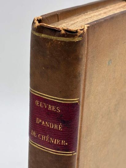 CHÉNIER, André de. Oeuvres complètes.
Published...