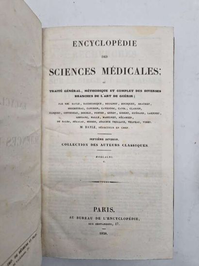 MORGAGNI, Jean-Baptiste. Encyclopédie des...
