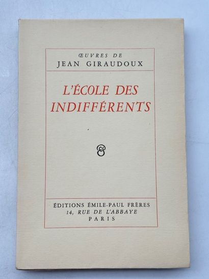 GIRAUDOUX, Jean. 4 novels, including on Japon...