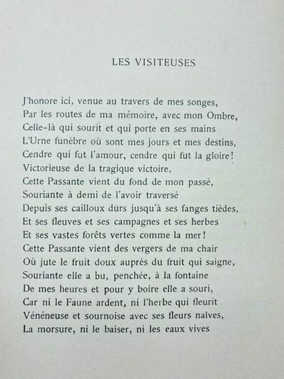 RÉGNIER, Henri de. Aréthuse.

Paris, Librairie...