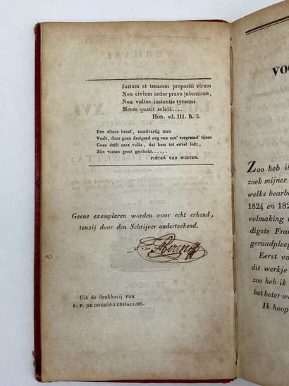 [LOUIS XVI]. Treurig en uitvoerig verhaal...