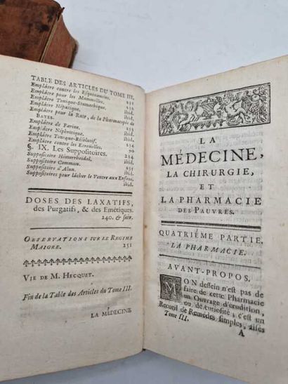 HECQUET, Philippe. La Médecine, La Chirurgie...