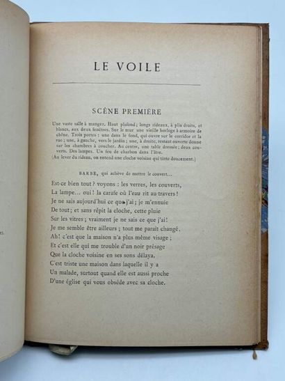 RODENBACH, Georges. Le Voile. Joué à la Comédie-Française...