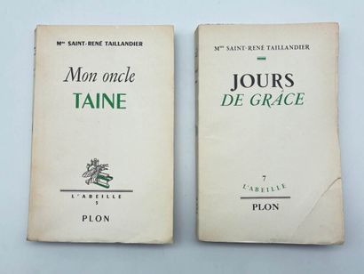TAILLANDIER, Saint-René. Ensemble de deux...