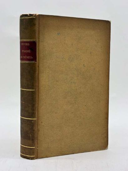CHÉNIER, André de. Oeuvres complètes.
Published...