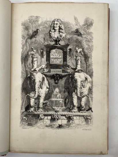LA FONTAINE, Jean de et GRANDVILLE, Jean-Jacques....