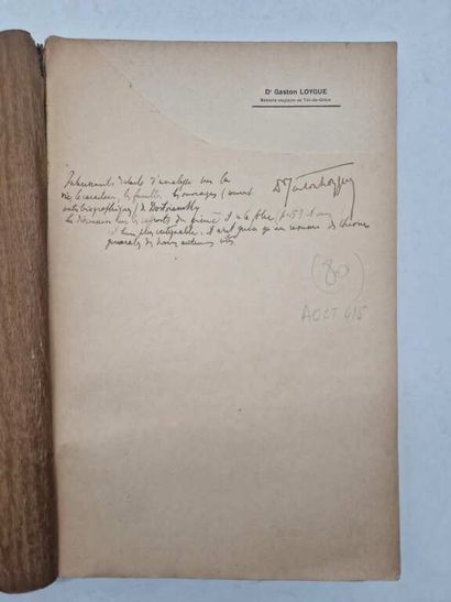LOYGUE, Gaston. Etude Médico-Psychologique...
