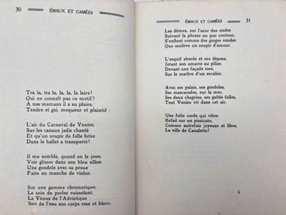 GAUTIER, Théophile and JOUMARD, Germaine....
