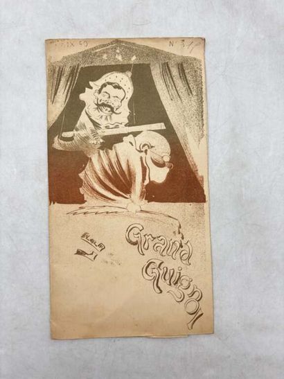 [GRAND-GUIGNOL]. Program.
Published in Paris...