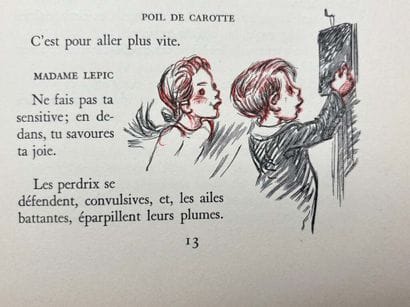 RENARD, Jules et POULBOT. Poil de carotte.

Edité...