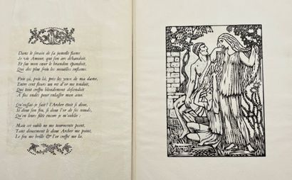 RONSARD, Pierre de. Les Amours.
Edité à Paris...