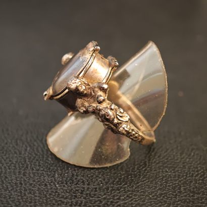 Monture de bague en argent 800‰ destiné à...