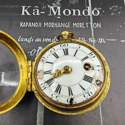 Anonyme, XVIIIè siècle. Montre de poche dite...