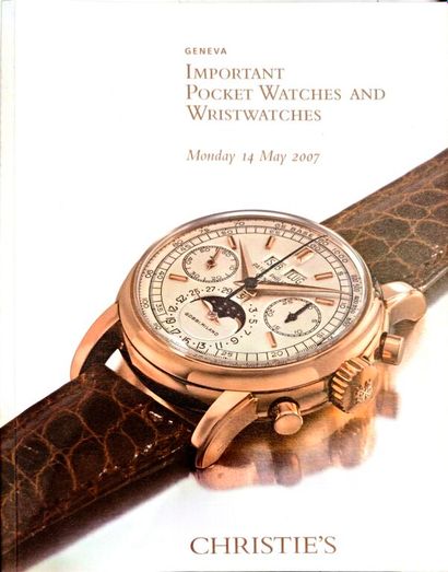 Important watches and wristwatches, Geneva,...