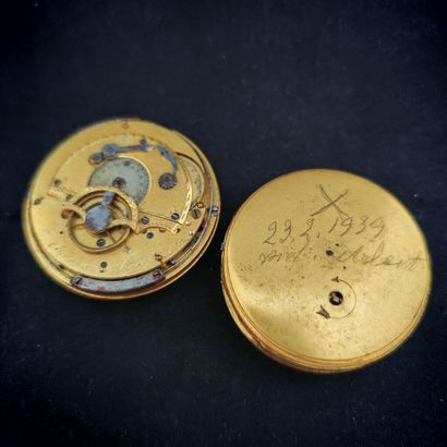 Lot of two mechanical complication sonnerie...
