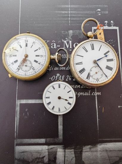 Set of ten regulators and one attached mechanical...