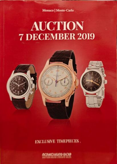 Exclusive timepieces, catalogue de la vente...