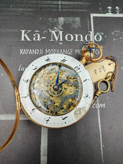 Anonyme, vers 1830. Montre de gousset en...