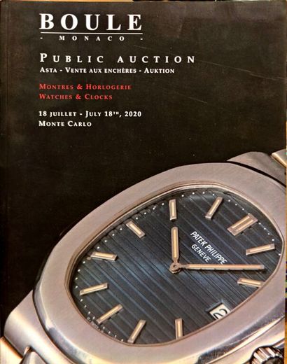 Montres et horlogerie, quatre catalogues...