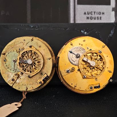 France. Set of two Empire-period mechanical...