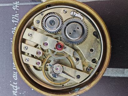 Anonymous, 19th century. Metal pocket regulator...